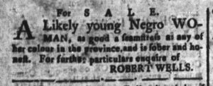 Nov 2 - South-Carolina and American General Gazette Slavery 5