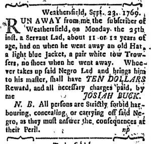 Oct 2 - Connecticut Courant Slavery 1