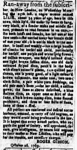 Oct 27 - New-London Gazette Slavery 1