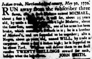 Jul 19 - Virginia Gazette Rind slavery 5