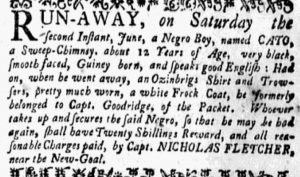 Jul 23 - New-York Gazette and Weekly Mercury supplement slavery 2