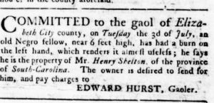 Jul 26 - Virginia Gazette Rind slavery 7