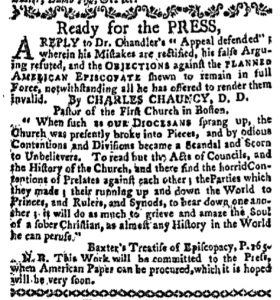 Nov 6 - 11:6:1769 Boston-Gazette