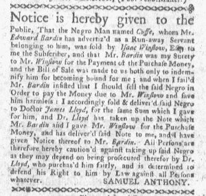 Dec 25 - Boston-Gazette Slavery 2