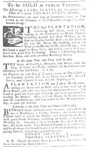 Dec 28 - South-Carolina Gazette Slavery 4