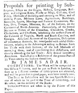 Jan 23 - 1:23:1770 South-Carolina Gazette and Country Journal