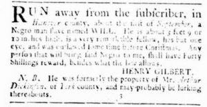 Mar 22 1770 - Virginia Gazette Supplement Rind Slavery 2