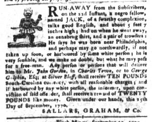 Oct 16 1770 - South-Carolina Gazette and Country Journal Slavery 7