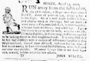Oct 4 1770 - Virginia Gazette Purdie & Dixon Slavery 6