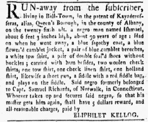 Sep 10 1770 - New-York Gazette and Weekly Mercury Slavery 5