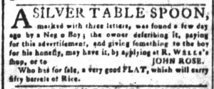 Sep 24 1770 - South-Carolina and American General Gazette Slavery 3