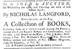 Apr 24 - 4:24:1770 South-Carolina Gazette and Country Journal