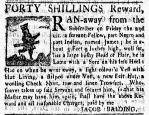 Dec 24 1770 - New-York Gazette and Weekly Mercury Slavery 2