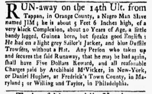 May 7 1770 - New-York Gazette and Weekly Mercury Slavery 5