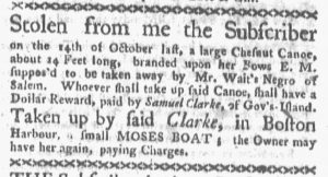 Nov 19 1770 - Boston-Gazette Slavery 3