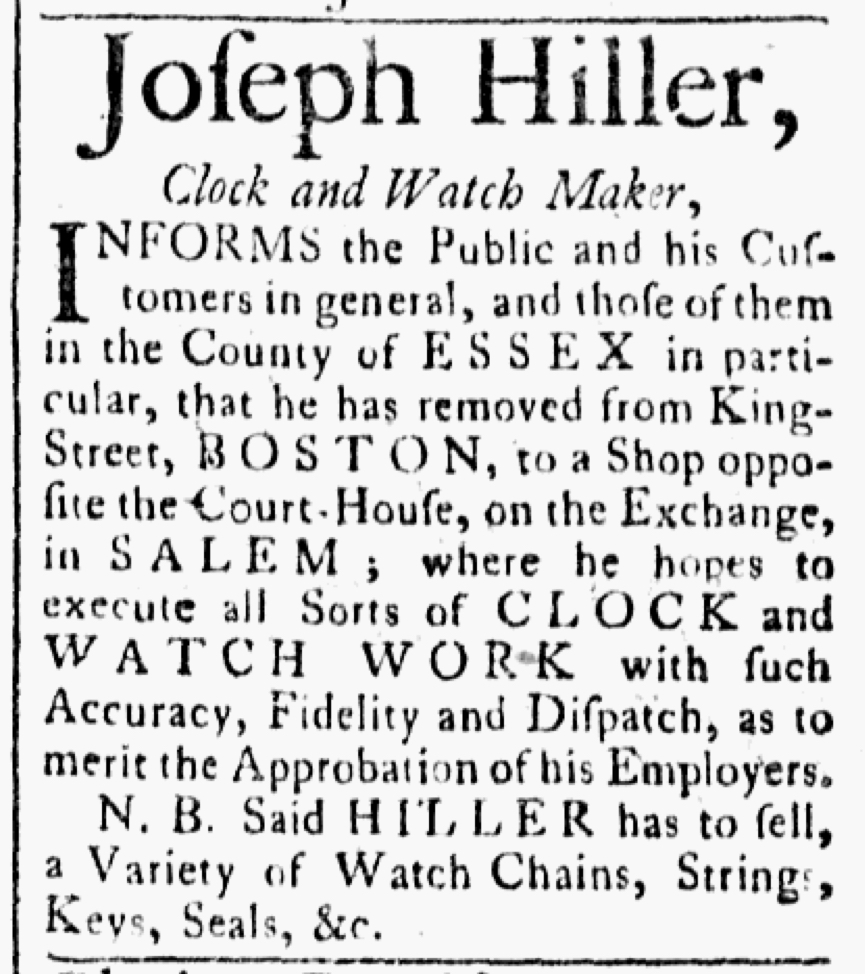 May 15 - 5:15:1770 Essex Gazette