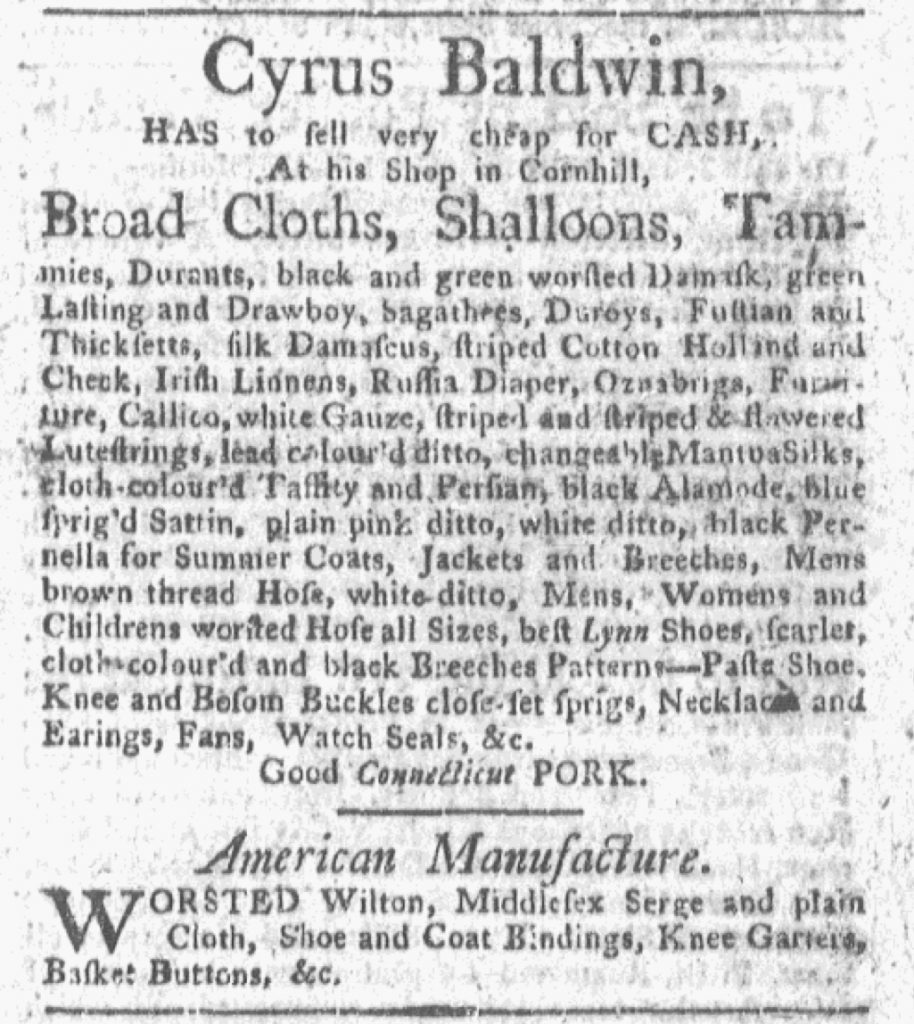 Jul 23 - 7:23:1770 Boston-Gazette